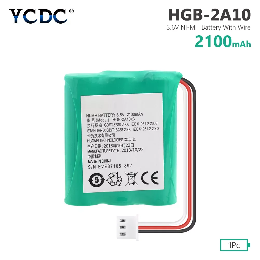 

HGB-2A10x3 Battery HGB-15AAx3 Batteries For HUAWEI 5623 Fixed Wireless Phone ETS3125i E5172 ETS5623 2222+515H E5172s-515 Bateria