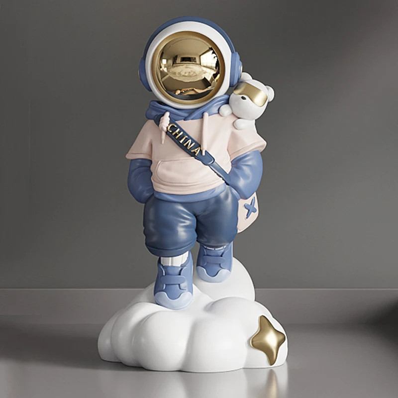 

Декор для дома Nodic, фигурка астронавта, украшение для спальни, аксессуары для стола, кавайные декоративные фигурки для интерьера комнаты