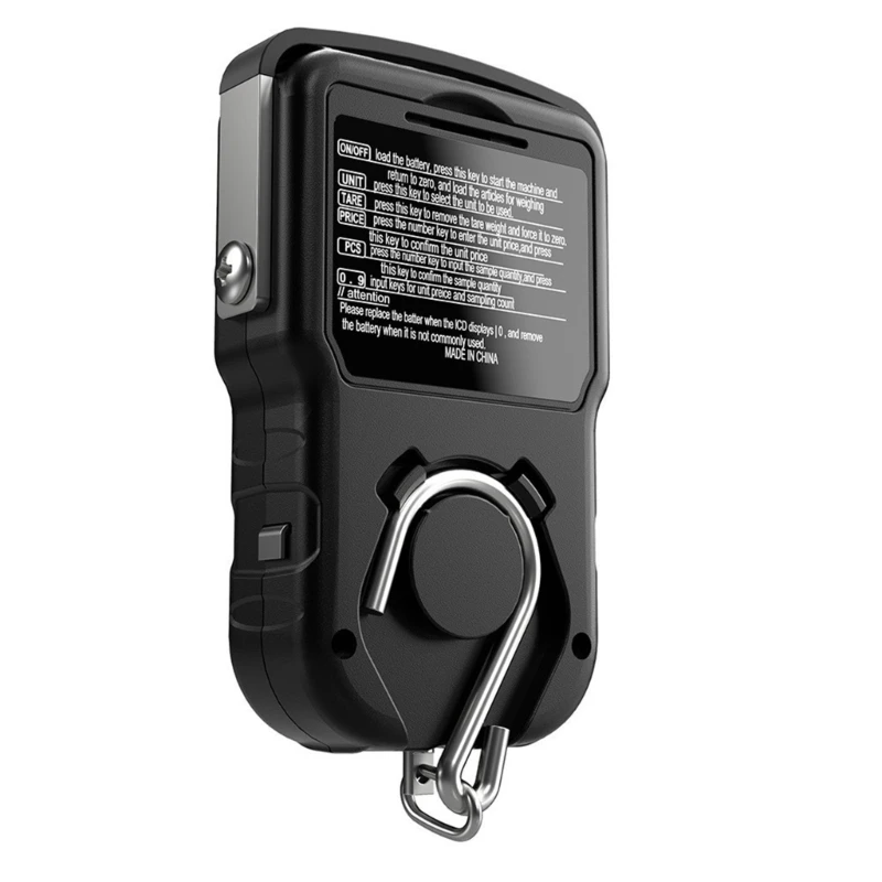 Рыболовные весы с рулеткой и крючком 110 фунтов/50 кг подвесные Прямая поставка