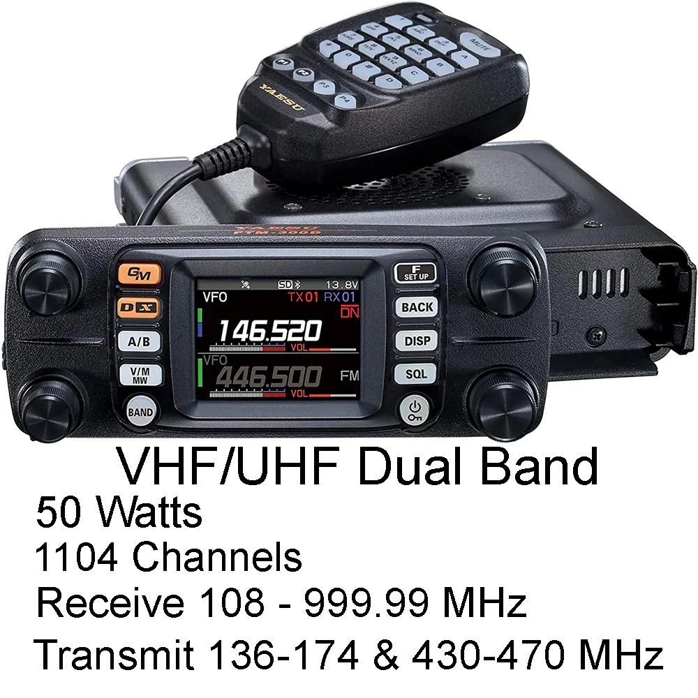 

Yaesu FTM-300DR VHF/UHF Digital Two Way Radio Dual Band Amateur Ham Radio NEW