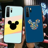 mickey and minnie black soft cover the pooh for huawei nova 8 7 6 se 5t 7i 5i 5z 5 4 4e 3 3i 3e 2i pro phone case cases