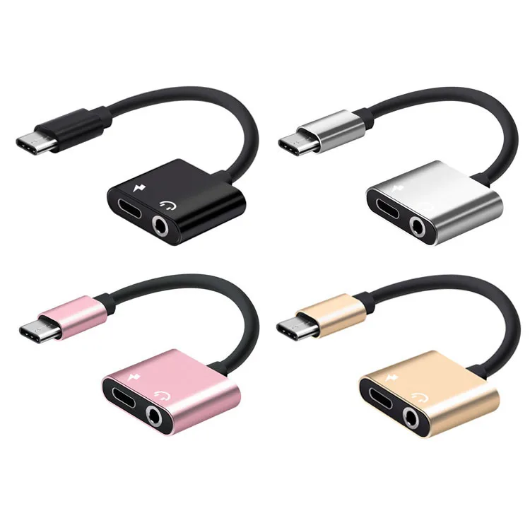 Фото 2 в 1 USB Type-C C к 3 5 мм разъему для наушников AUX аудио адаптер зарядный кабель Huawei Xiaomi 2 в 1 USB Type-C C к 3 5 мм разъему для наушников AUX аудио адаптер зарядный кабель Huawei Xiaomi