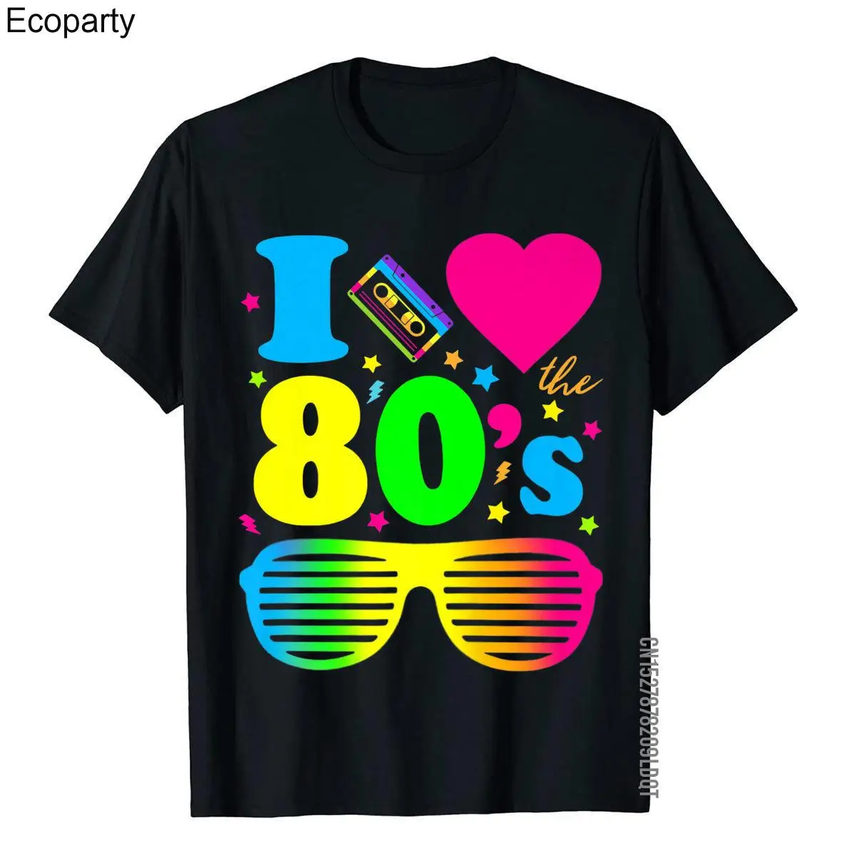 

I Love The 80s Clothes For Women And Men Party Funny Tee T-Shirt Retro T Shirt Tops & Tees Designer Cotton Chinese Style Men 50