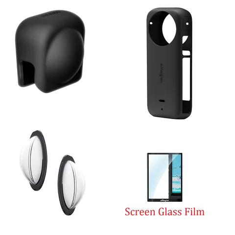 Защита для объектива Insta360 X3/аккумулятор/чехол для дайвинга/чехол для переноски/невидимая палка для селфи, оригинальные аксессуары для Insta 360 X3