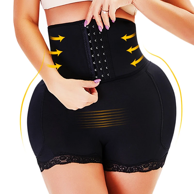 

Sexy Big Ass Booty Hip Enhancer Body Shapers High Waist Trainer Push Up Butt Lifter Shorts Slim Tummy Control Panties Shapewear