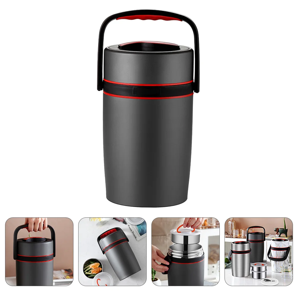 

Box Bento Insulatedcontainer Thermal Lunch Insulation Containers Jar Steel Stainless Organizer Cooler Heat Soup Preservation