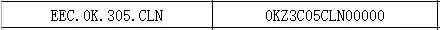 

EEC0K305CLN с 5USD Fedex