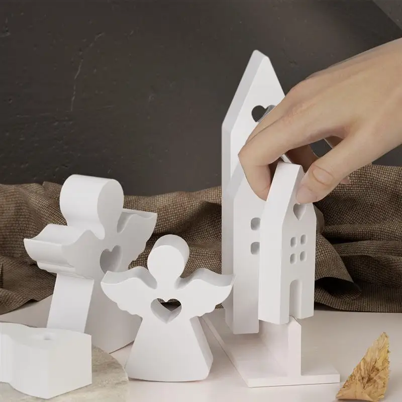 Любовь силиконовая форма с изображением ангела DIY эпоксидная смола гипсовая