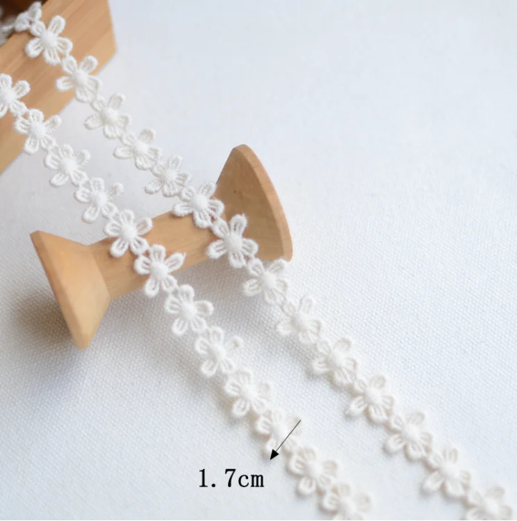 3 метра Высококачественная хлопковая бежевая кружевная ткань национальный тренд