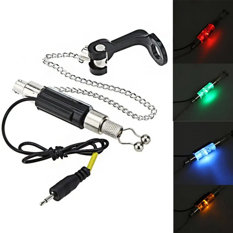 

Swinger LED Indicator Carp Fishing Alarm Chain Hanger Adjustable Plastic Clip Without Abrasion to Fishing Tackle Tool