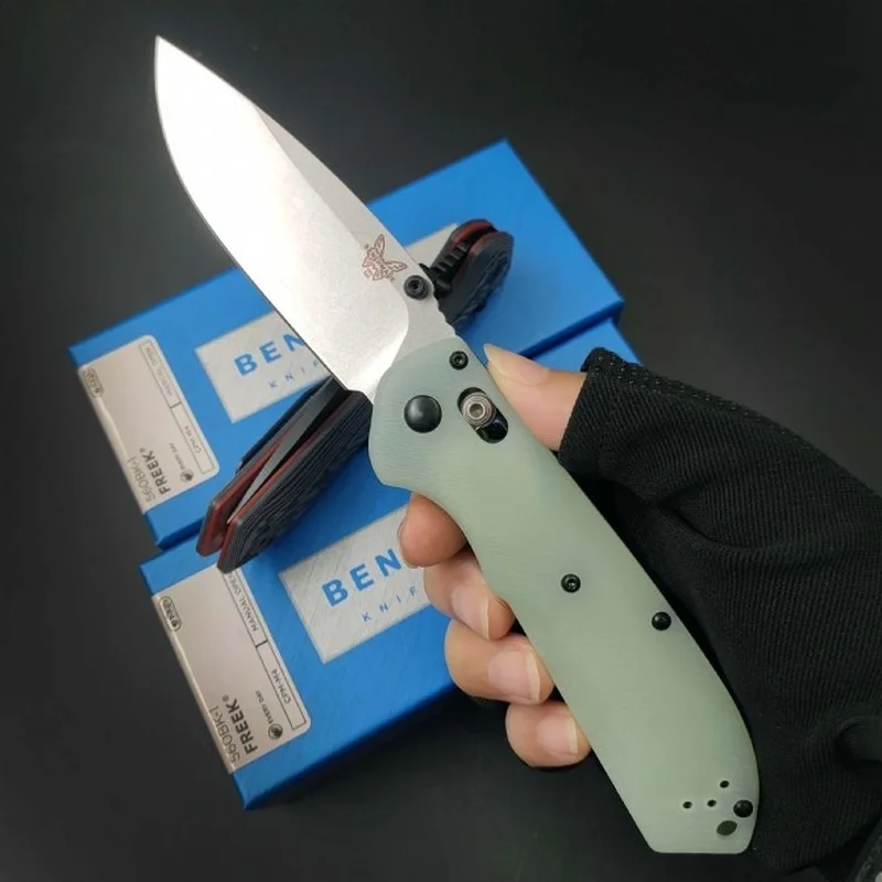 

High Quality BENCHMADE 560 Tactical Folding Knife CMP-M4 Blade G10 Handle Outdoor Camping Safety Self-defense Pocket Knives