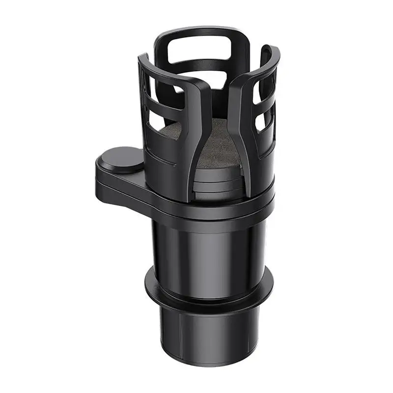 

Multifunctional 2 Cup Holder Universal 2 Cups Holder Adapter Fits Most Cars Retractable & Adjustable Rotary Mount For Soda Cans