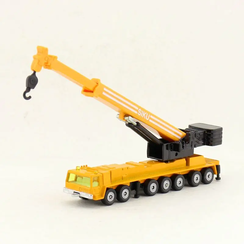 

1:87 Scale Siku 1623 Toy Vehicle Diecast Metal Model Heavy Crane Engineering Truck Educational Collection Gift For Children