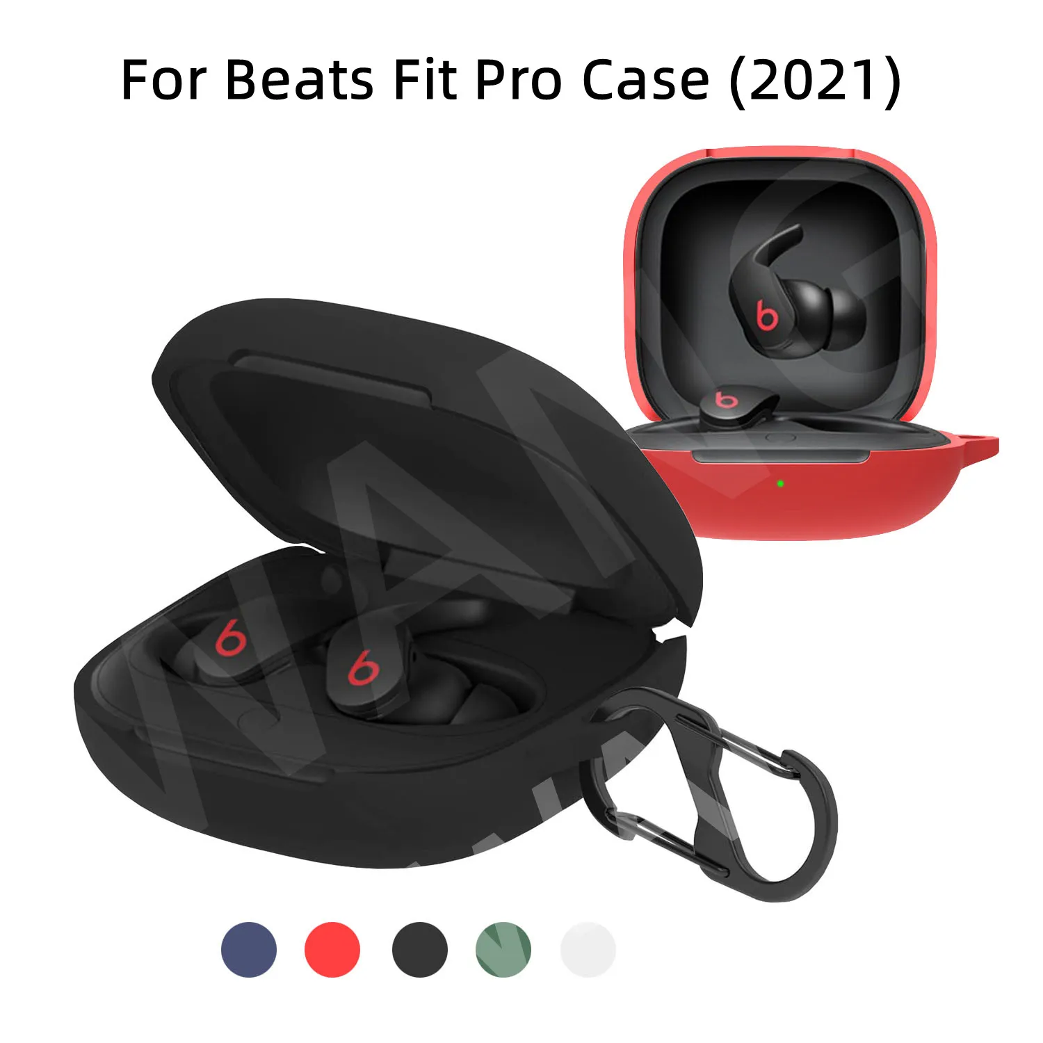 

Милый чехол для телефона Beats Fit Pro, чехол с 3D изображением забавной еды, силиконовый чехол с защитой от падения, чехол для телефона Beats Fit Pro (2021)