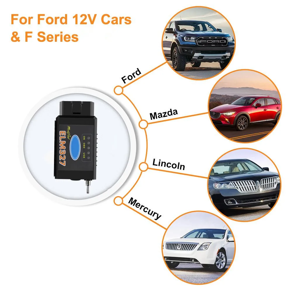 Oxchelod ELM327 V1.5 OBD2 сканер WiFi Bluetooth PIC18F25K80 чип для iPhone Android ПК OBDII диагностические