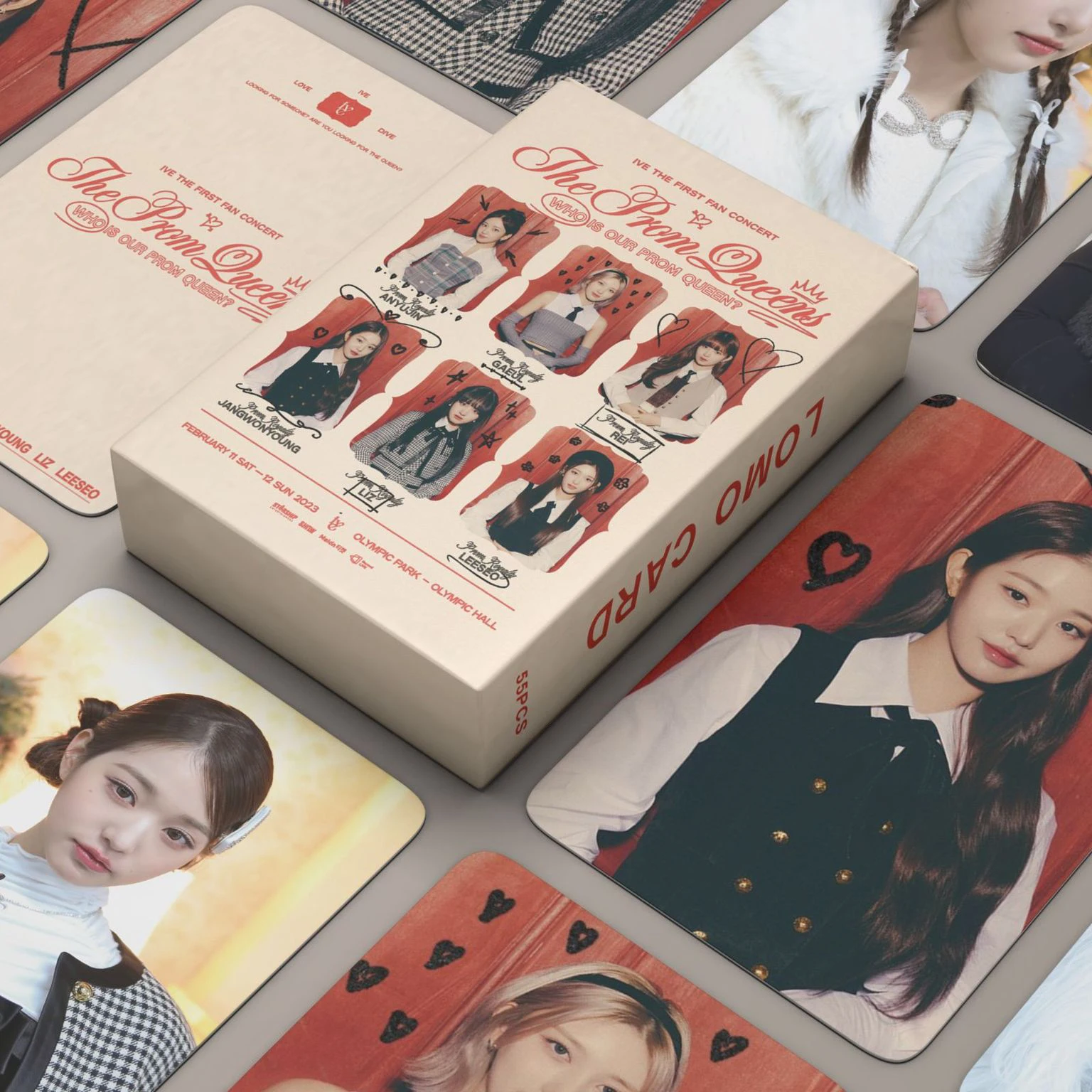 

55 шт./набор Kpop IVE первый фанат концерт Ablum (G)I-DLE новые фотокарты дважды открытка ломо карты милые постеры печать поклонников Kpop IVE THE FIRST FAN CONCERT Ablum (G)I-DLE New Photocards TWICE Postcard Lomo Ca