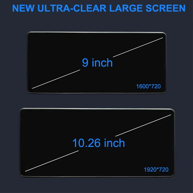 Для Tesla Model 3 Y 9/10.26 дюймов проектор цифровой приборной панели Carplay Android авто для 2023