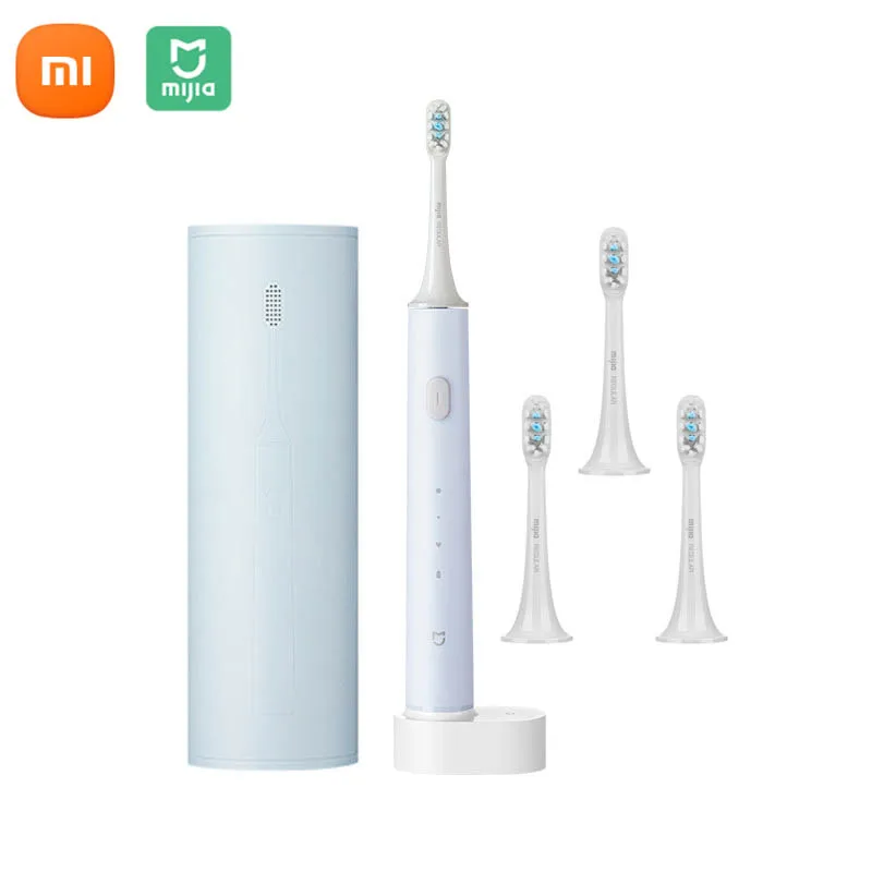 Xiaomi Mijia Sonic электрическая зубная щетка T500C перезаряжаемая Водонепроницаемая ультразвуковая зубная щетка Беспроводная умная гигиена полости рта