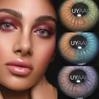 Цветные контактные линзы серии шт.пара Aether на год, косметические контактные линзы, косметические контактные линзы для глаз, косметика, UYAAI