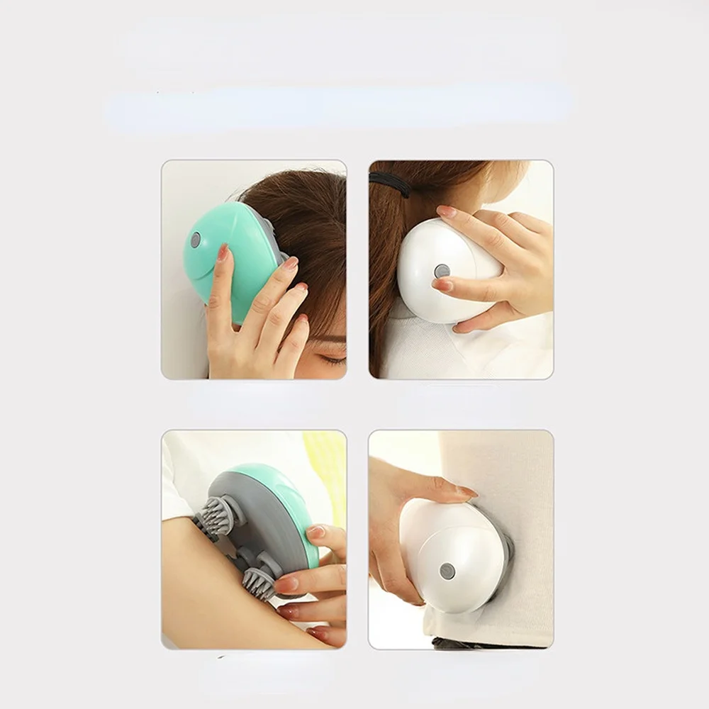 

Electric Cat Massager Body Massager Health Care Relax Shoulder Neck Deep Tissue Head Scalp Massage Kneading Vibrating Device