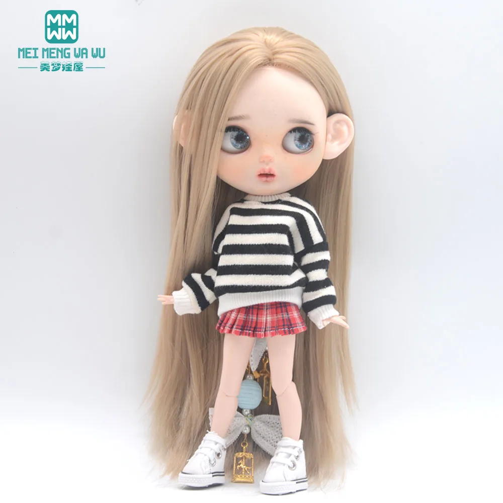 Одежда для кукол Blyth модные спортивные костюмы свитшоты джинсы цельный костюм blyth