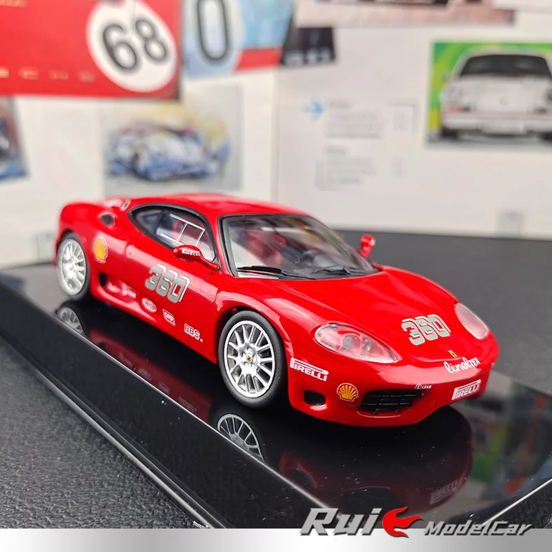 

1:43 Altaya Ferrari 360 GT alloy sports car simulation car model collection decoration gift