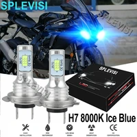 2x70w 8000k ice blue motorcycle led h7 headlight kit for yzf r1 2007 2008 2009 2010 2011 2012 2013 2014 phare led moto