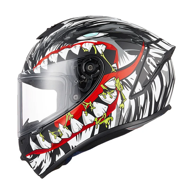 Suitable for helmet electric motorcycle full helmet personality cool motorcycle helmet
