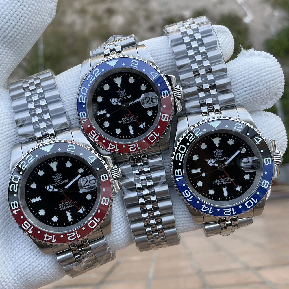 Рисунок 6 - Часы STEELDIVE SD1993 GMT с керамической рамкой