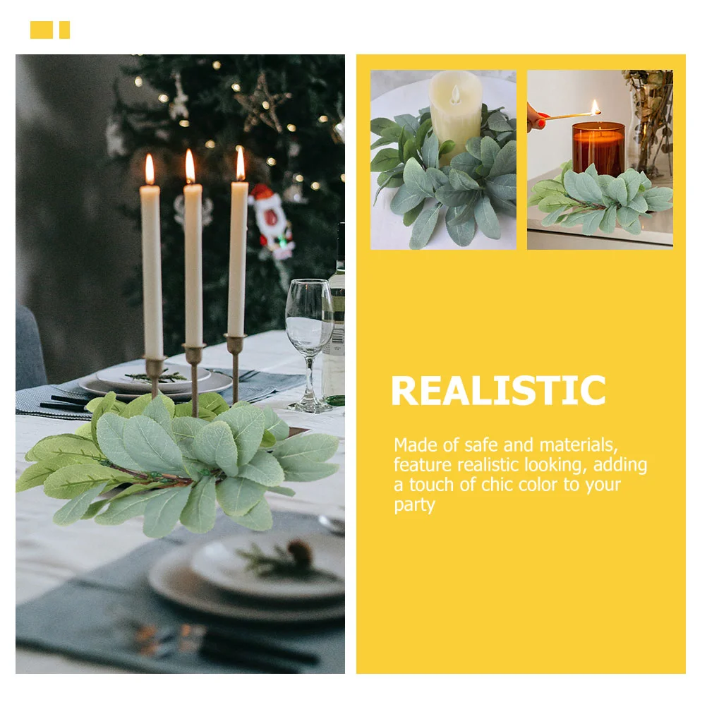 4 шт. мини-кольцо с эвкалиптом весенние украшения для растений держатель венка