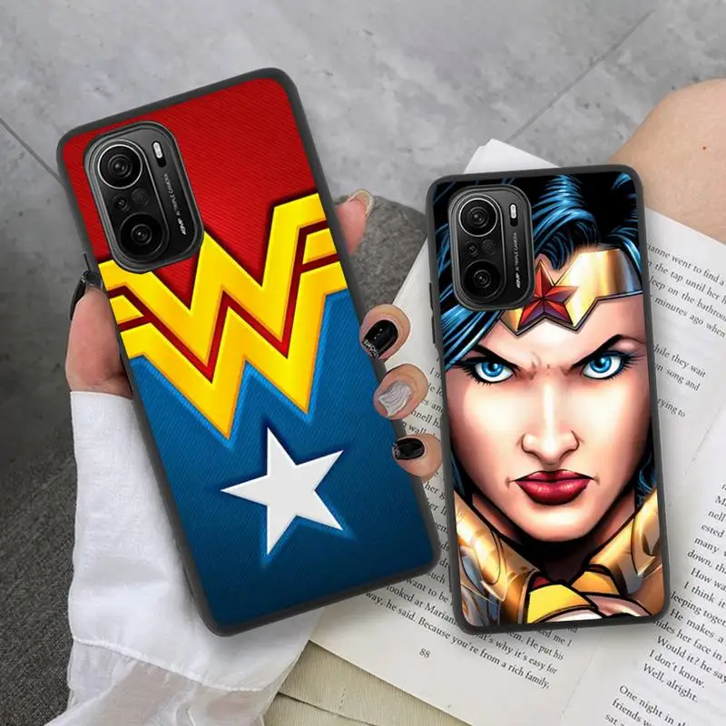 

DC Heroes Wonder Woman Phone Case for Xiaomi Mi Note 11 10 9 8 6X 11X Lite 9T CC9 Pro SE