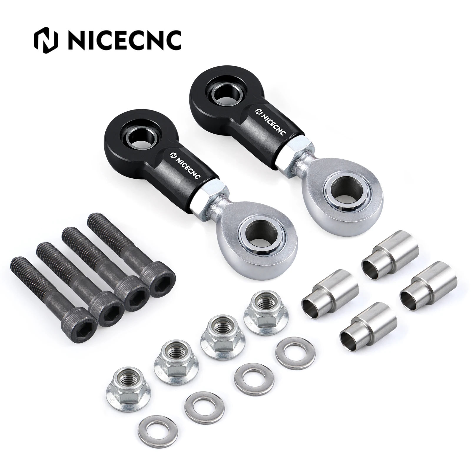 NICECNC For Can-Am Front Sway Bar Stabilizer Link Kit UTV For Can-Am Maverick X3 Max 4x4 Turbo DPS 2017-2021 Upgraded