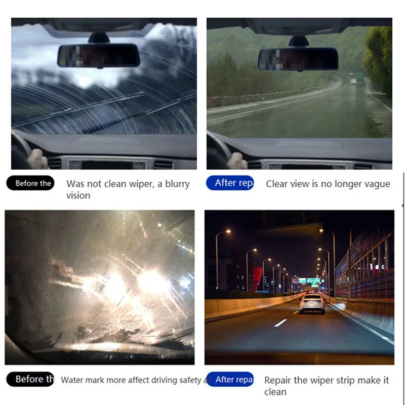Инструменты для ремонта автомобильного стеклоочистителя царапин на лобовом