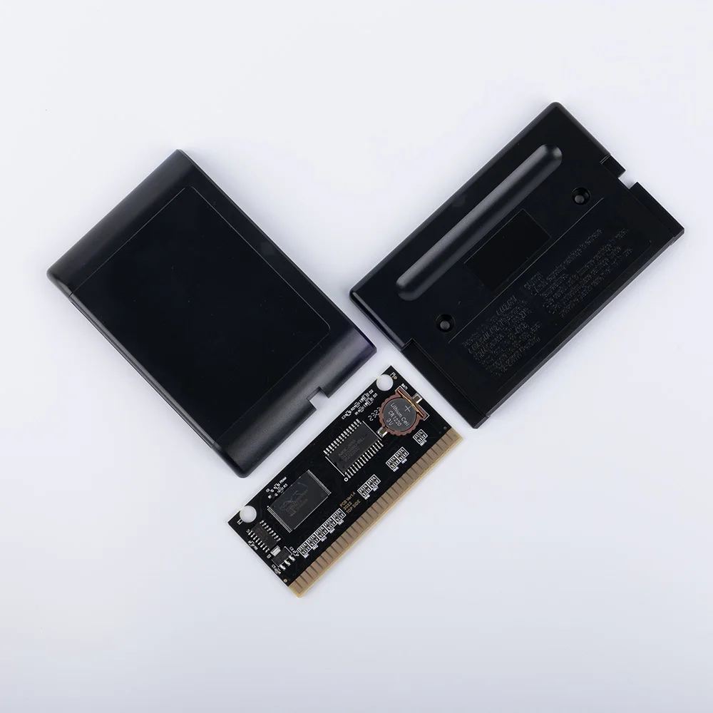 Фото Перезаписываемая электронная золотая карта PCB для картриджа игровой консоли Sega Megadrive Genesis DIY №2