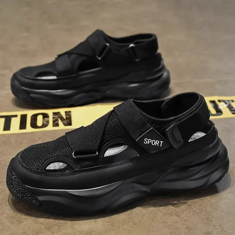 Сандалии мужские для пляжа Баотоу накидки Спортивные Повседневные