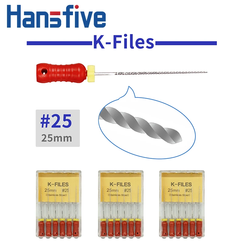 Рисунок 3 - эндододонтические файлы для корневого