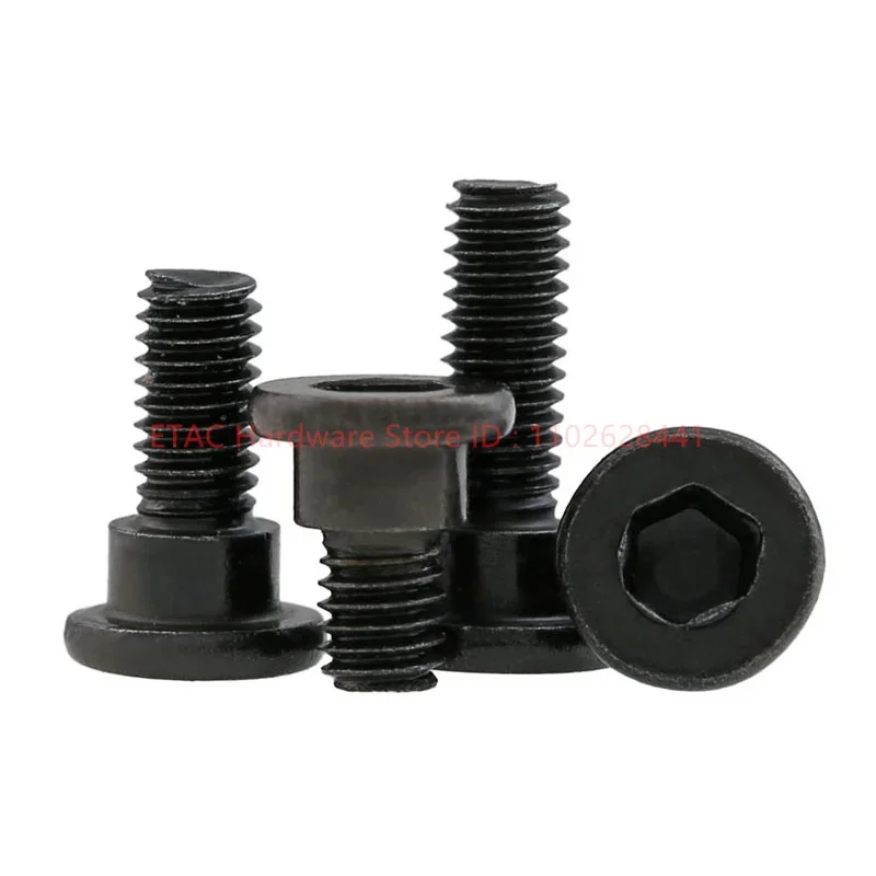 SCM435 черная сталь M2.5 M3 12.9 класс черные Ступенчатые Винты с шестигранной головкой