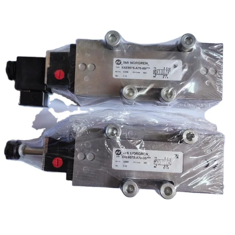 

Solenoid and Air Pilot Actuated Soft Spool Valves SXE9575-A70-00 for NORGREN