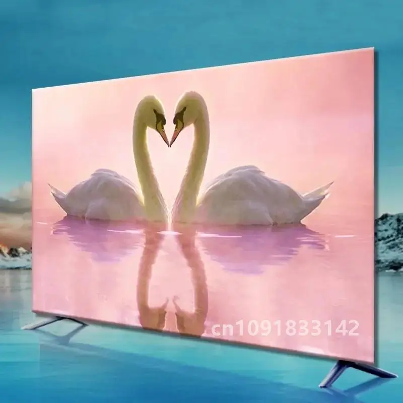 GoodTop Универсальный чехол для телевизора защитный бытовой пылезащитный тканевый