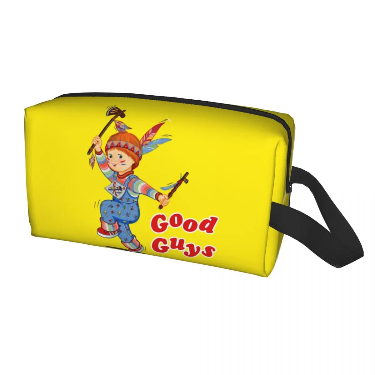 

Женская дорожная косметичка Good Guys, оригинальная американская сумка для макияжа, органайзер для косметики, милые Мультяшные детские игровые...