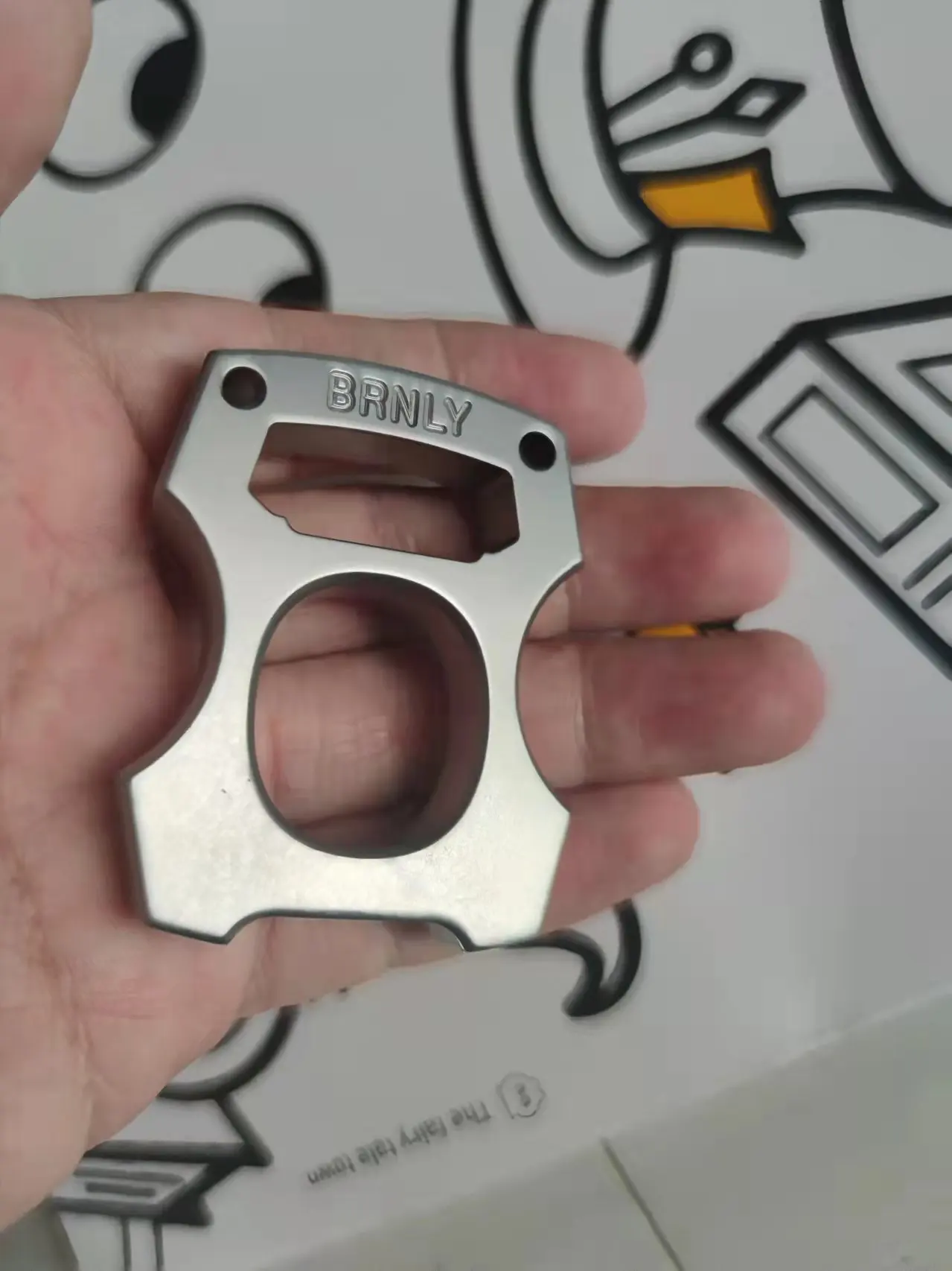 

BRNLY Finger Tiger EDC Personal Protective Toy
