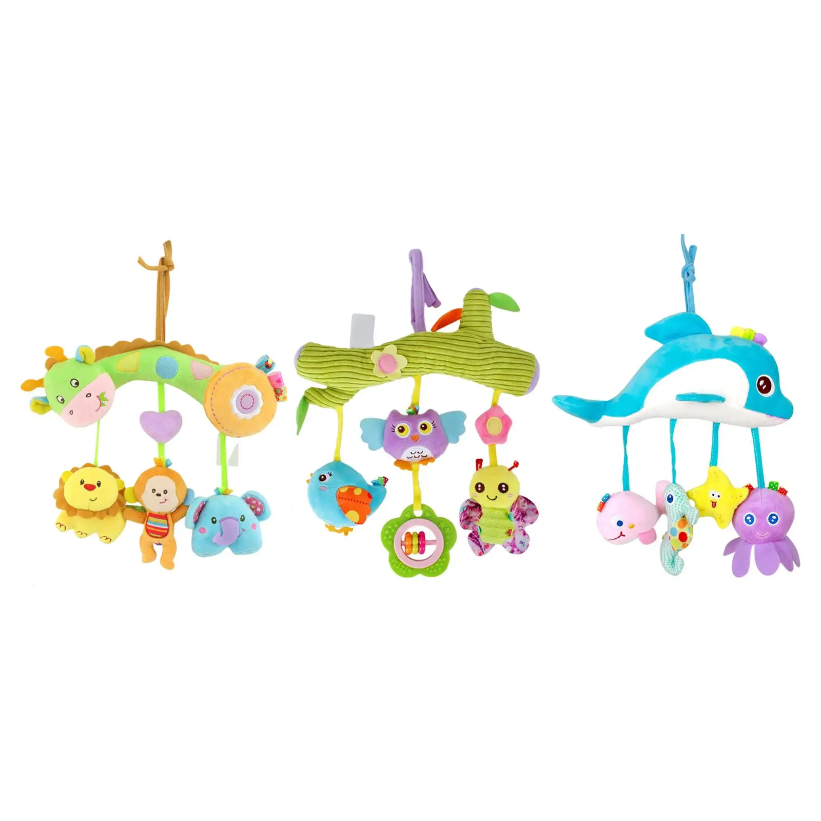 

Hanging Crib Mobile Toy Stuffed Baby Toys Infant Birthday Gift for Baby Development for Babies