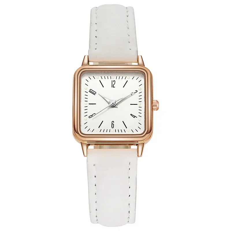 Montres Femmes Роскошные женские часы со светящимся кожаным ремешком цифровые наручные