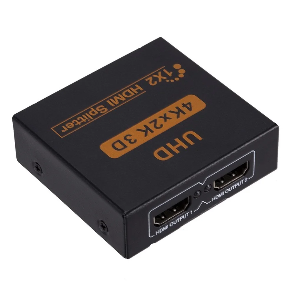 Сплиттер PzzPss 4K HDMI Full HD 1080p 1 в 2 сплиттер видео переключатель 1X2 двойной дисплей для
