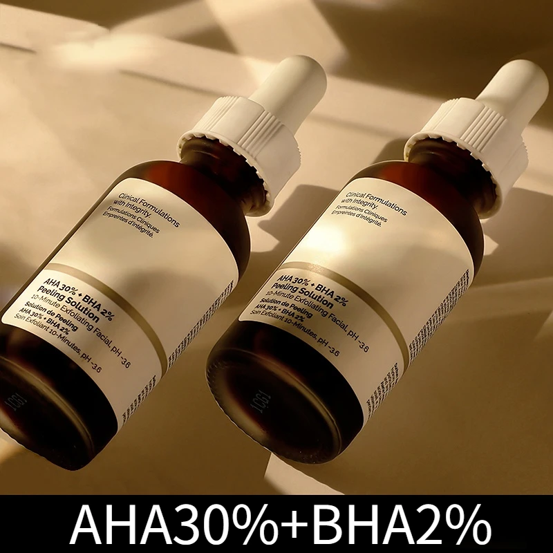 

Original Facial Essence Peeling Liquid AHA 30% + BHA 2% Niacinamide Hyaluronic Acid Retinol Exfoliate Acne Serum Buffet 30ML
