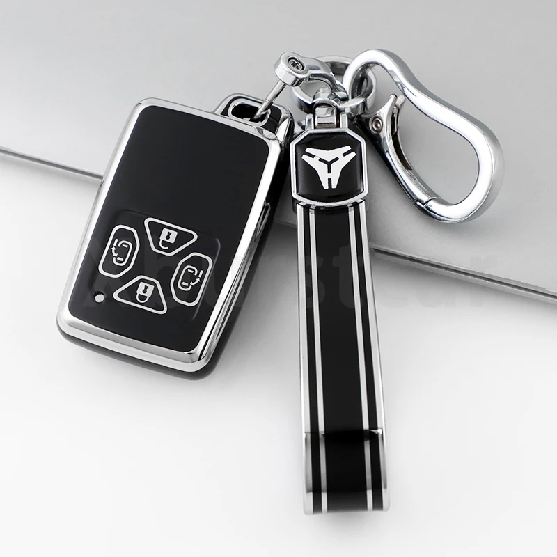 

Для Toyota Alphard Vellfire Previa Estima Isis Noah Voxy TPU Smart Remote Control Shell Fobs Защитная крышка Чехол для автомобильного ключа