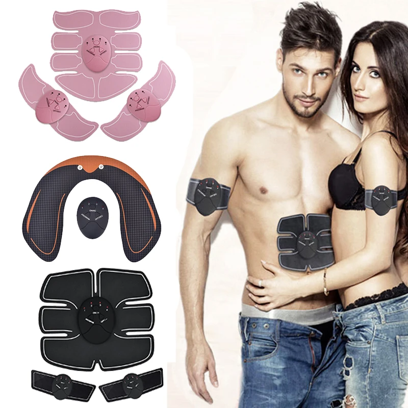 

Muscle Stimulator Abdomen Buttocks Trainer Electric Vibration Massager Weight Loss Relax Body Slimming Belt Unisex