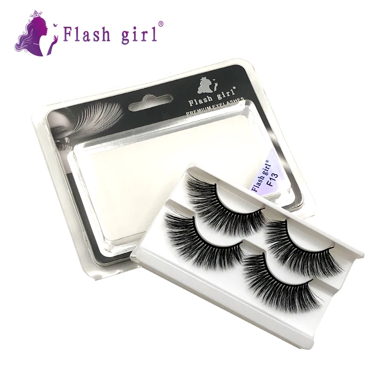 Ресницы Накладные из искусственной норки 2 пары 20 моделей |