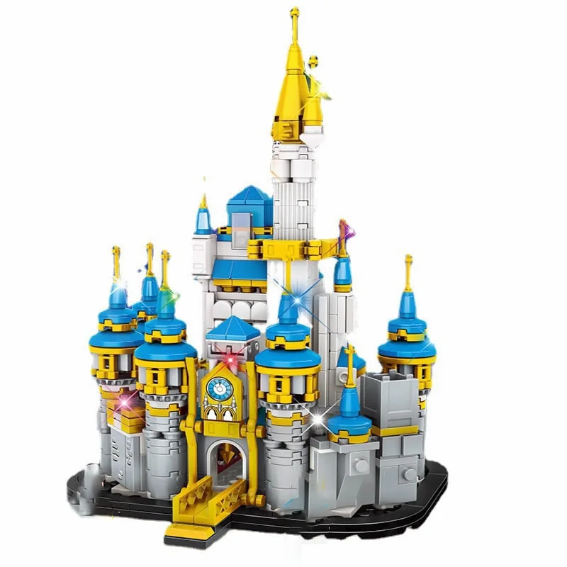 

Friends Girls Princess Castle Building Blocks 703PCS Snow Dream Assembly Bricks Toys For 6-9 years old christmas gift