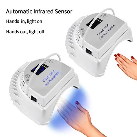 

64W Rechargeable Led UV Nail Lamps for Gel Nail Polish Nail Dryer